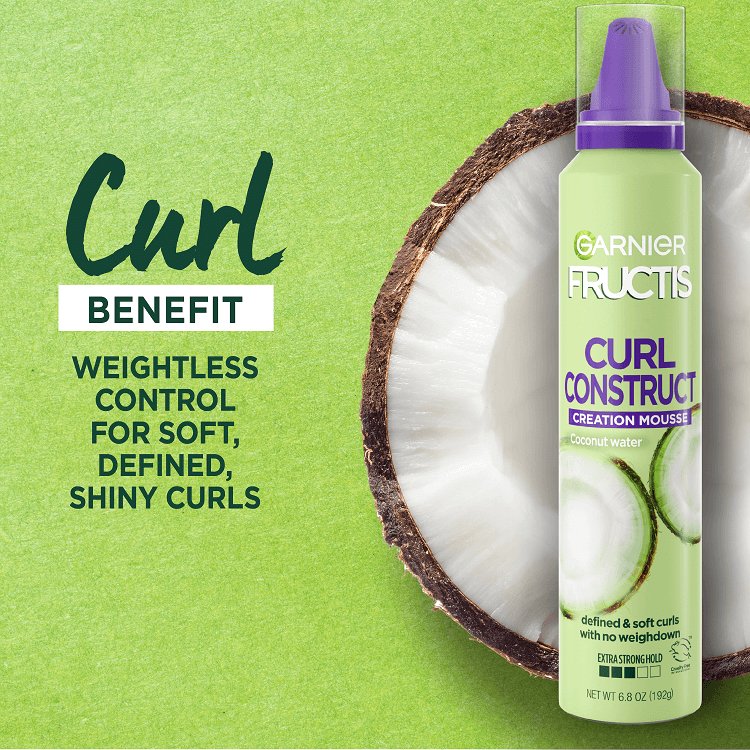 Benefits of Garnier Curl Construct Creation Mousse